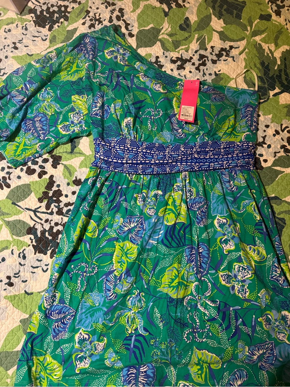 Lilly Pulitzer Niki One Shoulder Romper